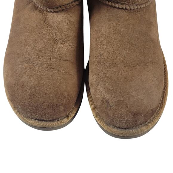 UGG Classic Suede Rustic Weave Boots Size 6 - Picture 4 of 9